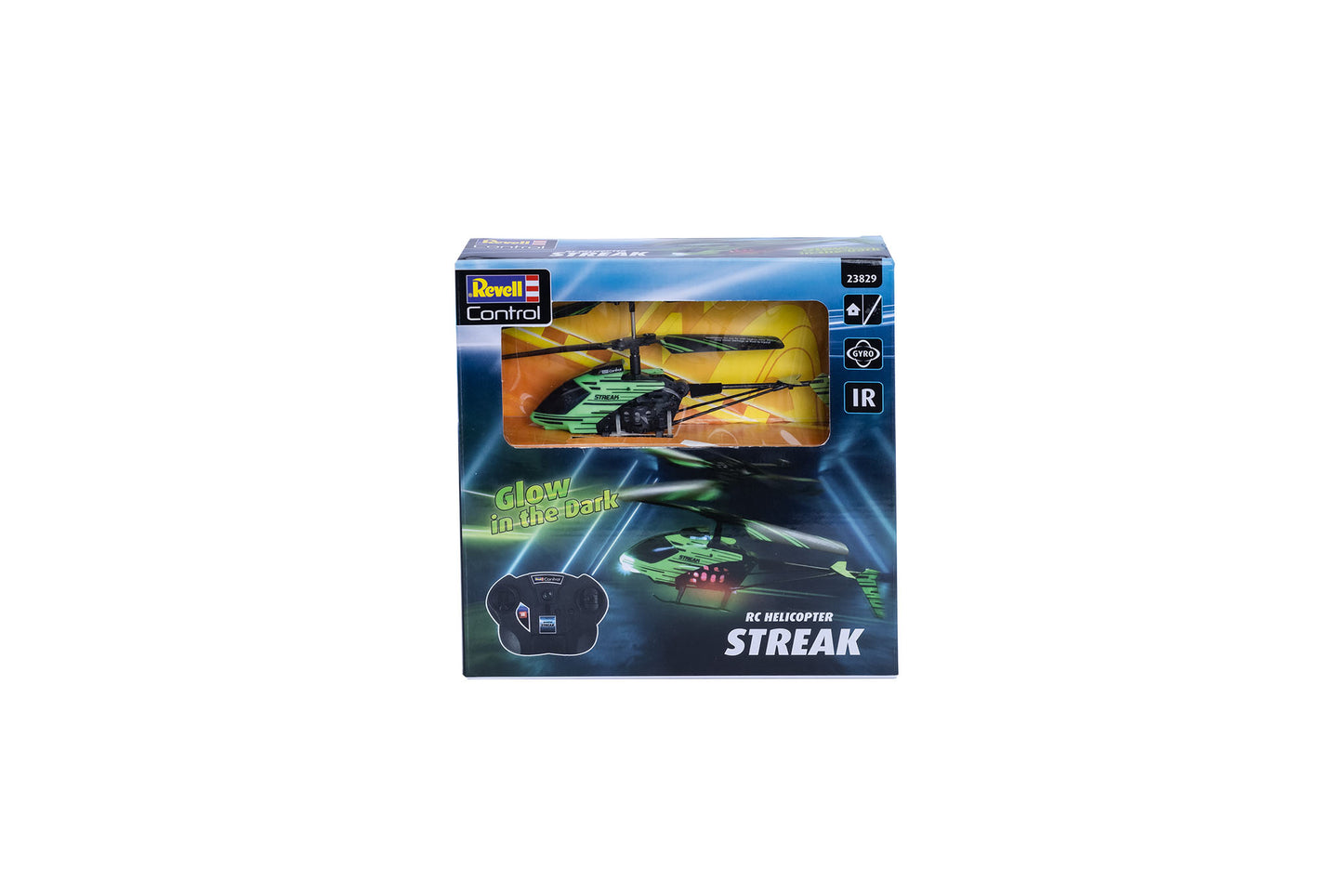 Revell IR / 2CH Glow in the Dark Helicopter Streak - 23829
