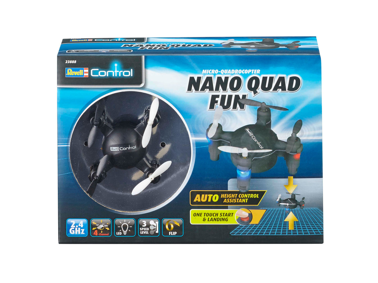 Revell Quadcopter Nano Quad Fun schwarz - 23888