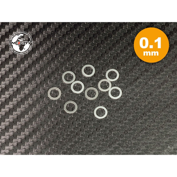 Infinity 4X6 SHIM SET - 0.1, 0.2, 0.3MM (10) CM-A004-04