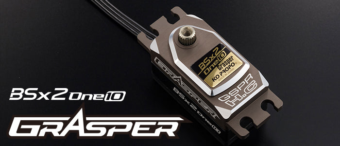 KoPropo BSx2 One 10 Grasper LowProfile (0,09s/10.8kg/7.4V) Brushless Servo - KO30207