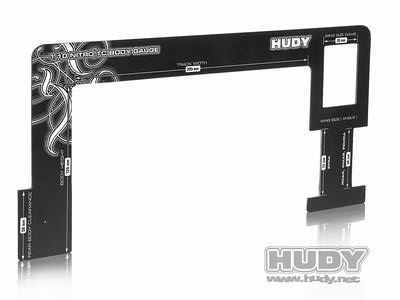 Hudy Body Gauge 1/10 Nitro Touring Cars - H107770 - RCXX - rc racing for professionals