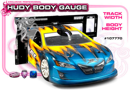 Hudy Body Gauge 1/10 Nitro Touring Cars - H107770 - RCXX - rc racing for professionals