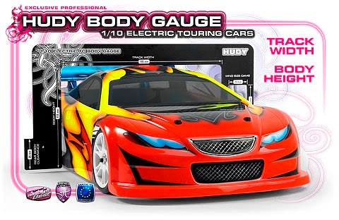 Hudy Body Gauge 1/10 Electric Touring Cars - H107771 - RCXX - rc racing for professionals