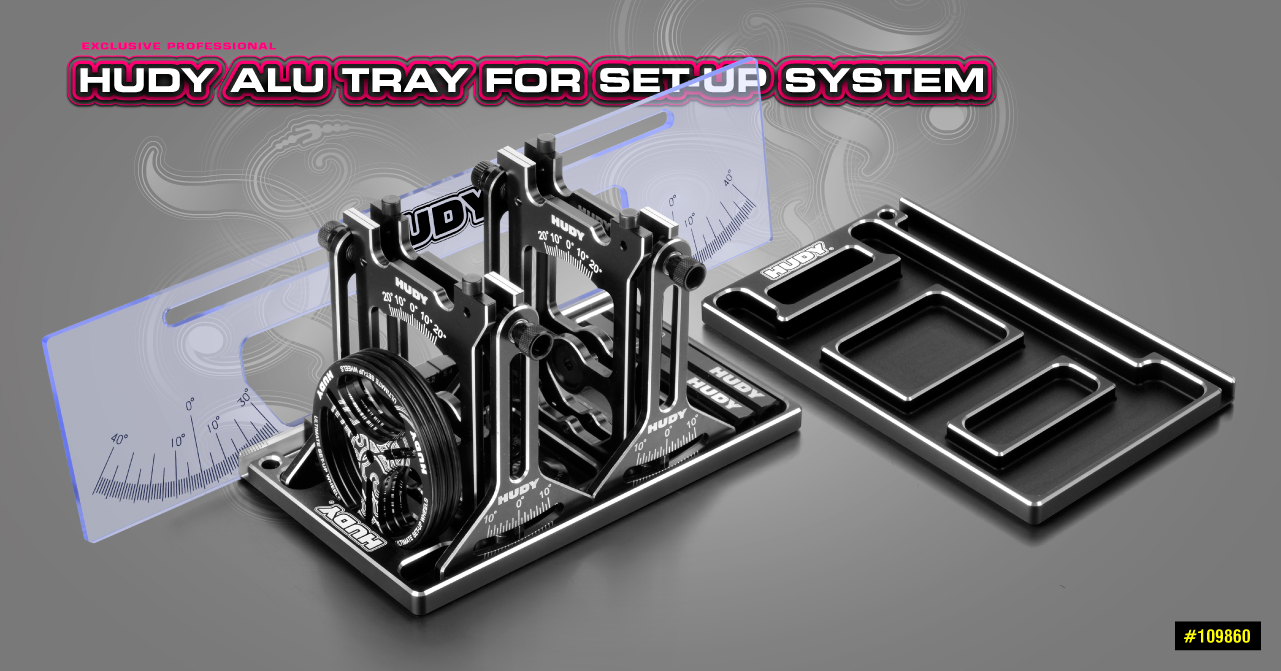 Hudy Aluminium Tray for Setup Station - H109860