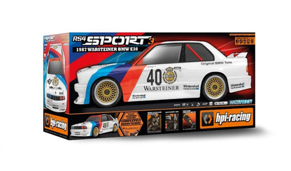 HPI Racing RS4 Sport 3 BMW Touring Warsteiner E30 1987 RTR - HPI120103 - RCXX - RC Racing Shop | RC Models | Tuning & Spare Parts for Professionals