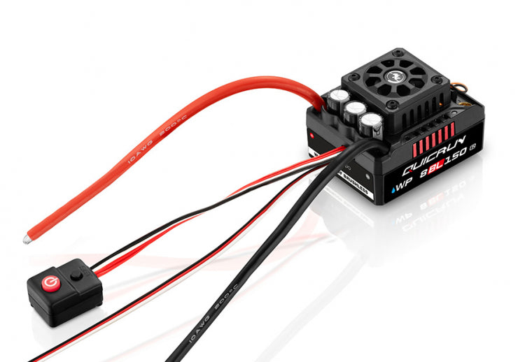 Hobbywing QuicRun WP 8BL150 G2 Sensorless ESC 3-6S Car 1/8 - HW30109003