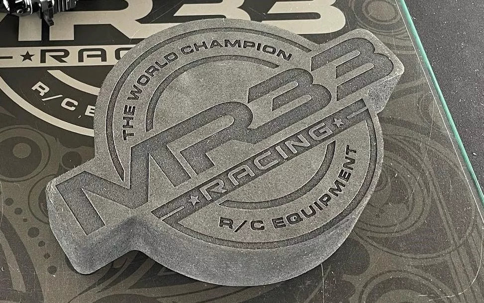 MR33 Logo Fahrzeugstand Offroad Schaumstoff (hart)