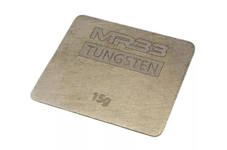 MR33 Tungsten (Tungsten) Weight 26 x 31.5 x 1mm - 15g