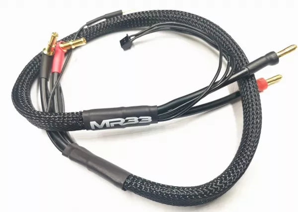 MR33 2S Ladekabel 600mm (4/5mm Stecker - XH) - Schwarz - MR33-BCL600