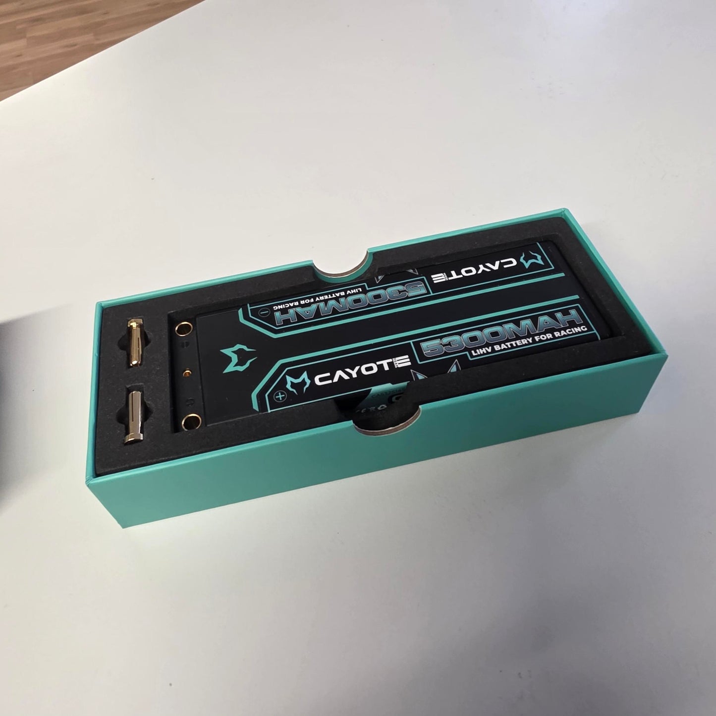 PRE OWNED Cayote Racing 5300mAh 2S LiPo Akku 7,6V 145C 197g - 532S145