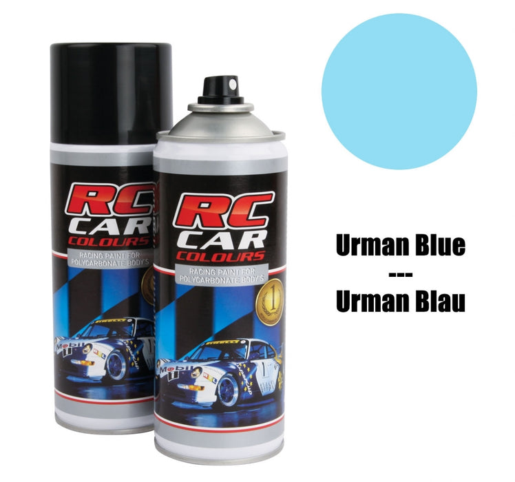 RC Car Colours URMAN BLUE 148  Lexan Colour Spray 150ml -  PRC00148