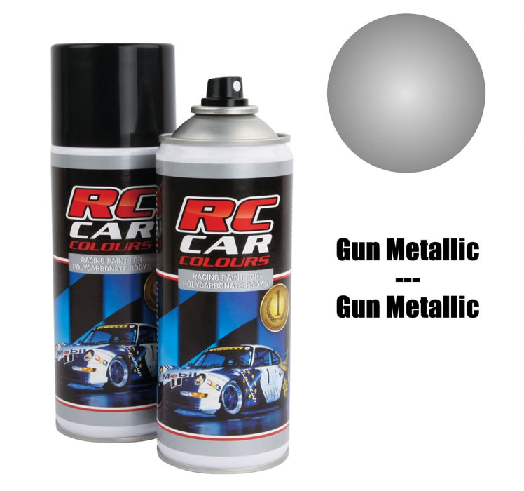 RC Car Colours GUN METALIC 149 Lexan Colour Spray 150ml -  PRC00149