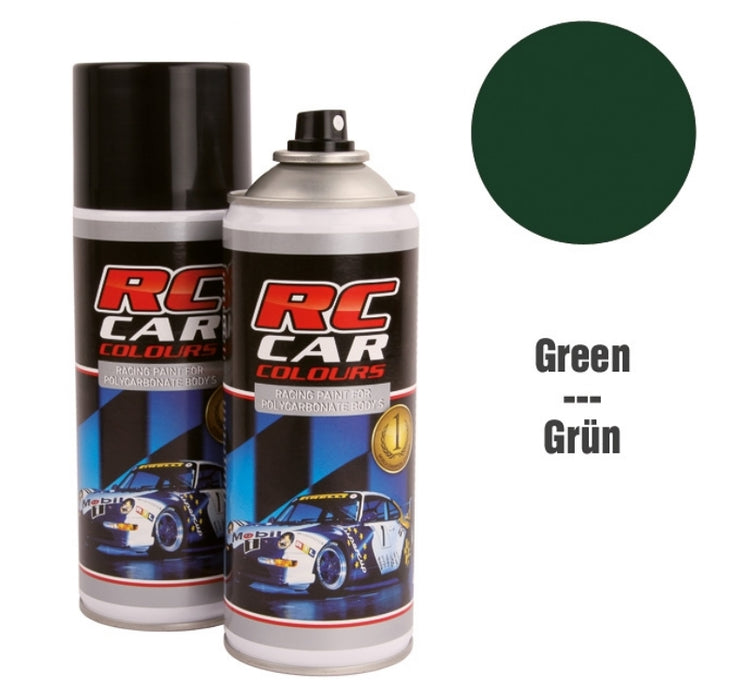 RC Car Colors BRITISH RACING GREEN 312 Lexan Color Spray 150ml - PRC00312