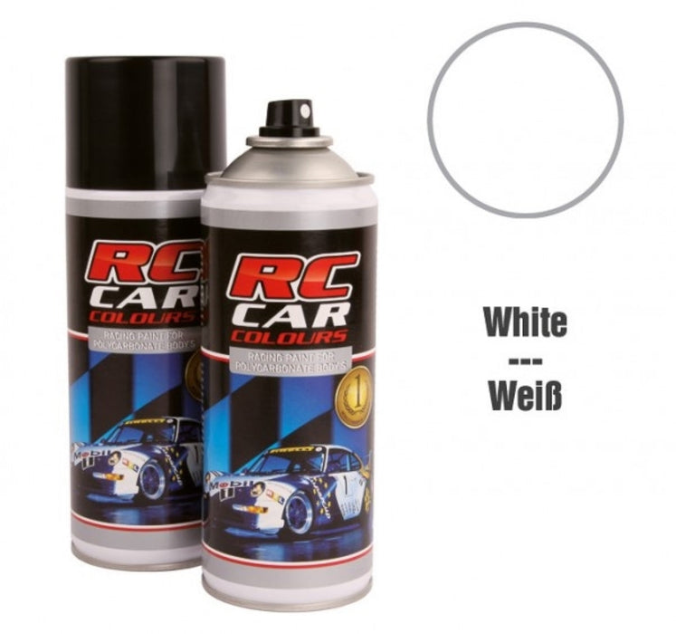 Ghiant RC Car Colors WHITE 710 Lexan Color Spray 400ml - PRC00710-400