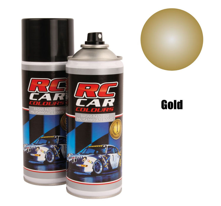 Ghiant RC Car Colours Metalic Gold 910 Lexan Colour Spray 150ml -  PRC00910