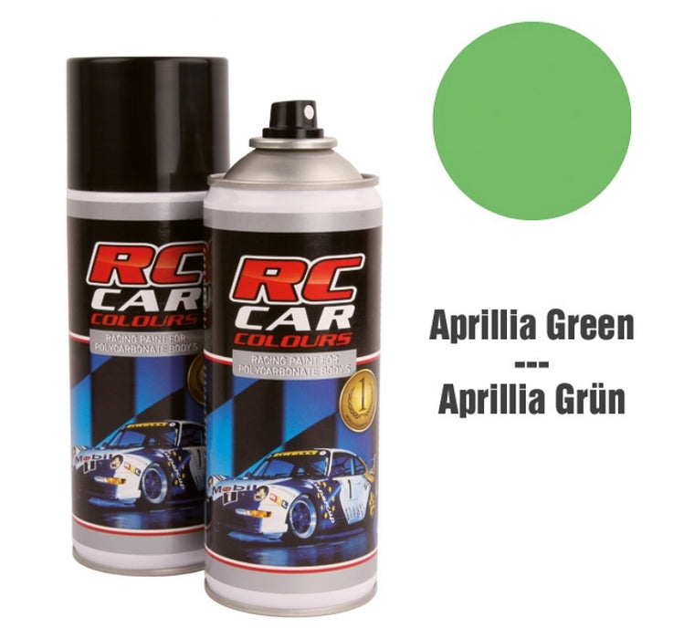 RC Car Colours APRILIA GREEN 944 Lexan Colour Spray 150ml -  PRC00944