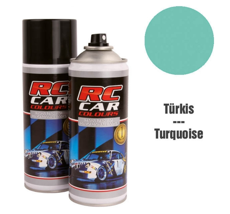RC Car Colours BLUE-GREEN 946 Lexan Colour Spray 150ml -  PRC00946