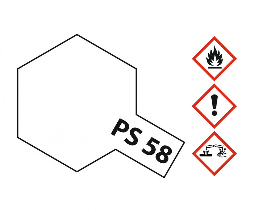 Tamiya Lexan Spray (1) - PS-58 Pearl Clear