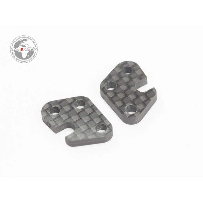 Infinity F LOWER ARM PLATE N - CARBON (2) R0355N