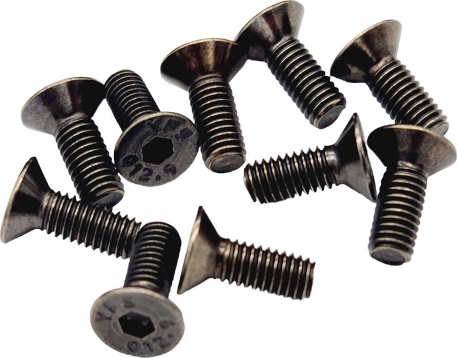 RC MAKER M3 x 8mm Flat Head Screw (10) - 9025