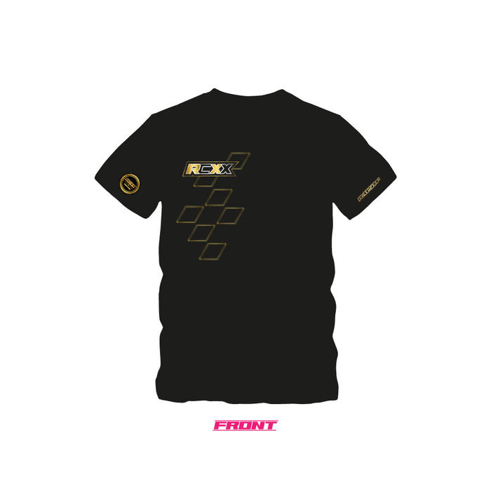 RCXX Team T-Shirt Gold/Black (1) Size: M-XXL