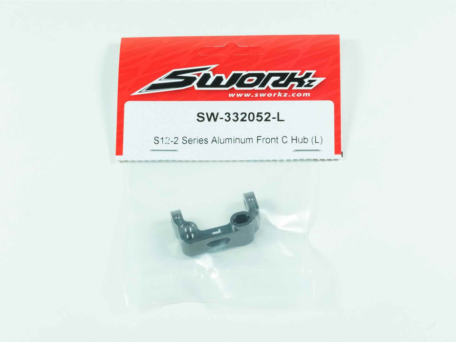 SWORKz Aluminum Front C Hub Left (1) 332052L