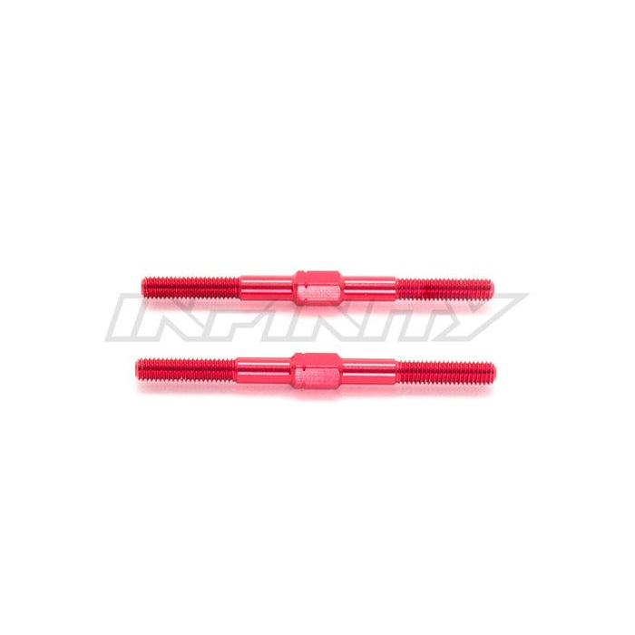 Infinity ALU TURNBUCKLE M3X42MM - RED (2) T057