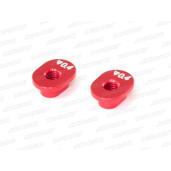 Infinity ALU SHOCK MOUNT BUSHING 0.4MM (2) T222-0.4