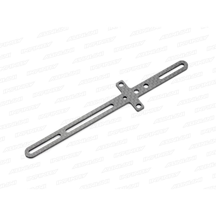 Infinity GRAPHITE REAR CHASSIS STIFFENER 2.0MM (1) T293