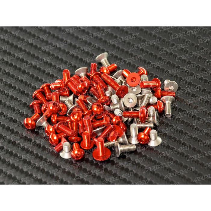 Infinity IF14-2FWD ALUMINUM / TITANIUM SCREW SET (1) T299