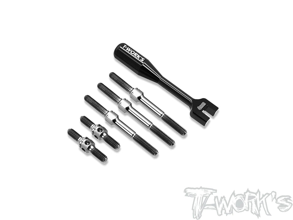 T-Works TB-295 64 Titanium Turnbuckle Set for Infinity IF15-II