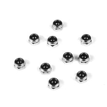 Tekno M2.5 Locknuts (zinc finish, 10pcs) - TKR1200