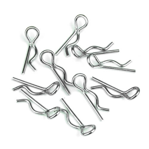 Tekno Body Clips (angled, 10pcs) - TKR1235