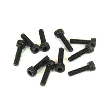 Tekno M3x12mm Cap Head Screws (black, 10pcs) - TKR1524