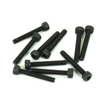 Tekno M3x20mm Cap Head Screws (black, 10pcs) - TKR1529