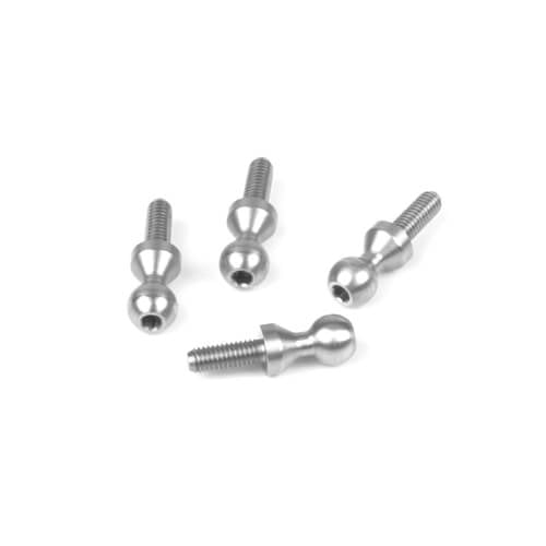 Tekno Ball Stud (5.5mm, long neck, 8mm thread, 4pcs) - TKR6218