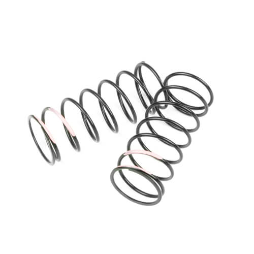 Tekno Shock Spring Set (front, 1.4x7.875, 5.03lb/in, 50mm, pink) - TKR7041