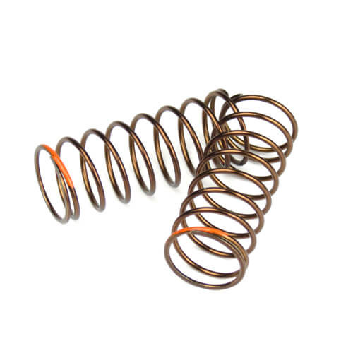 Tekno Shock Spring Set (front, 1.4x9.0, 4.21lb/in, 50mm, orange) - TKR7236