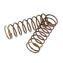 Tekno Shock Spring Set (rear, 1.3x9.875, 2.82lb/in, 63mm, yellow) - TKR7245