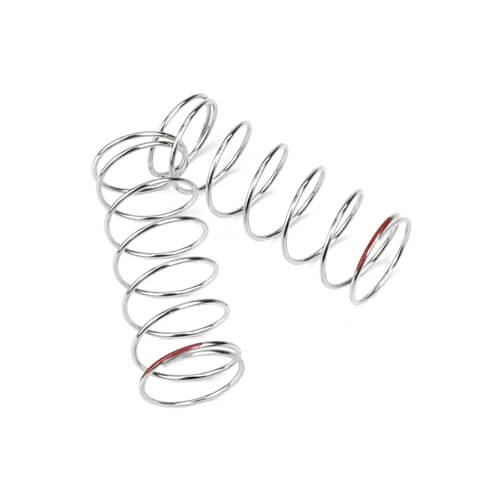Tekno Shock Spring Set (rear, 1.2x7.38, 3.02lb/in, 53mm, red) - TKR6797