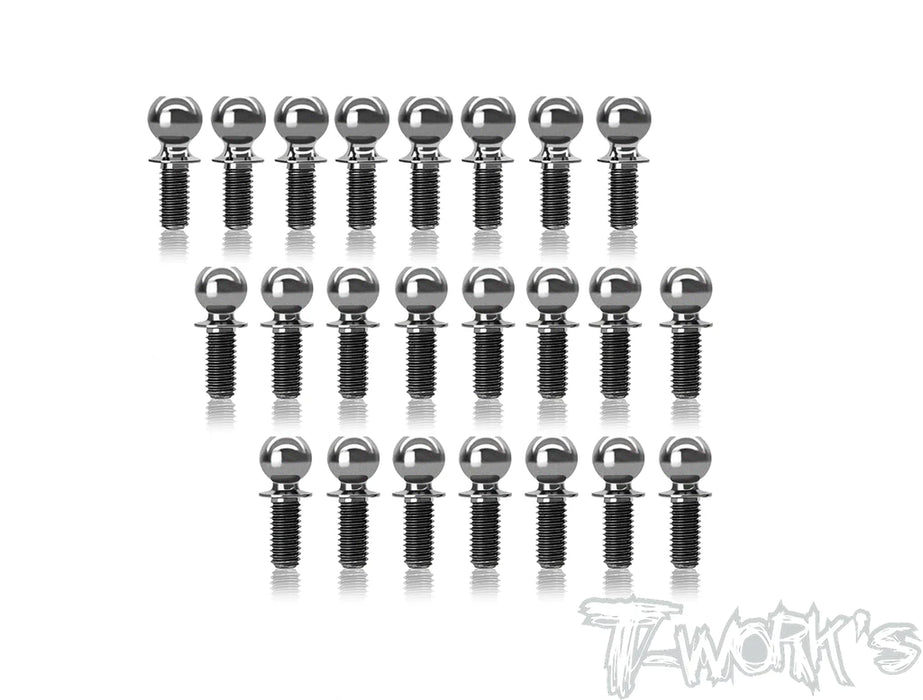 T-Works TP-113 64 Titanium Ball End set for Awesomatix A800MMX