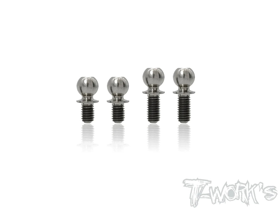 T-Works TP-124 64 Titanium Ball End set for Awesomatix A12
