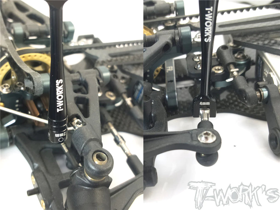 T-Works TT-053 Turnbuckle Duo-purpose Adjustment Tool - 2mm Pin