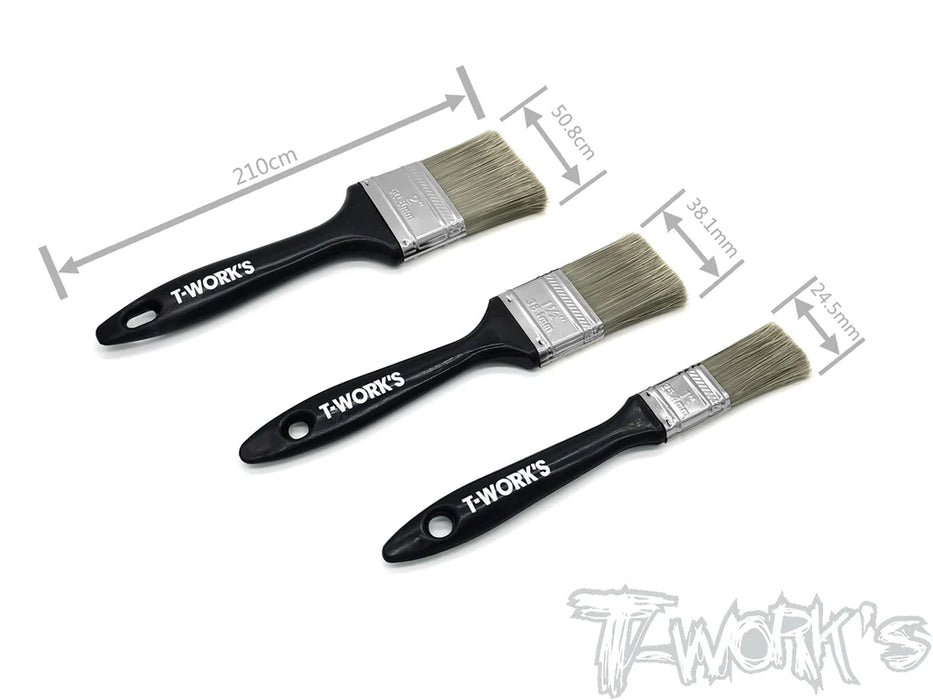 T-Works TT-077 Soft Brittle Brush Set