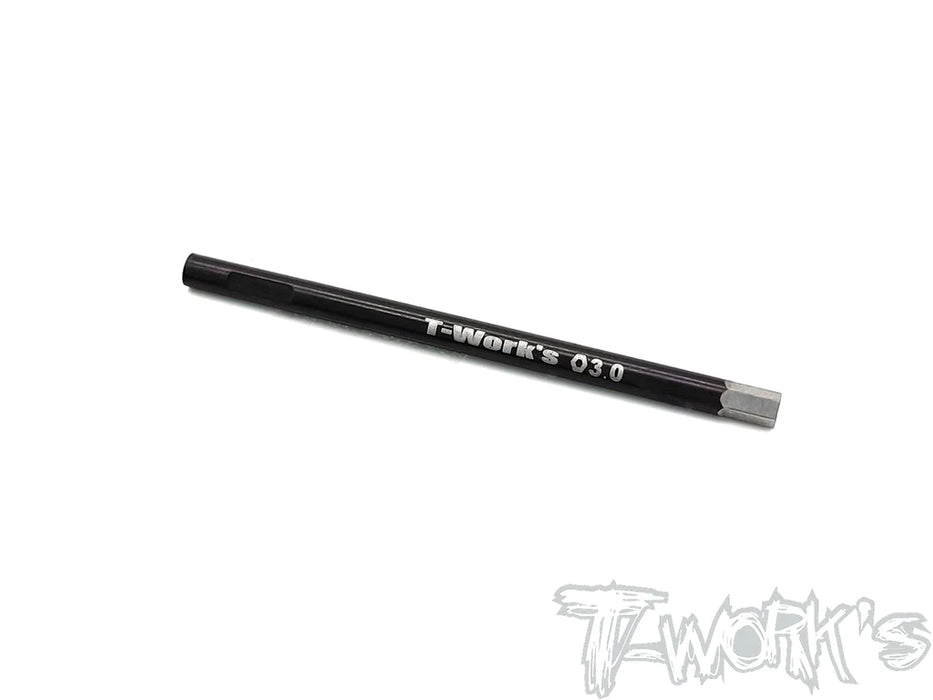 T-Works TT-072-H HSS Hex Wrench Replacement Tip 3.0 x 60mm (1)