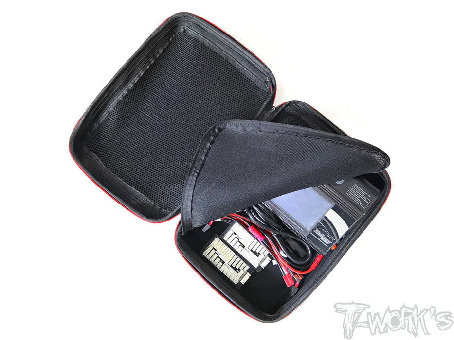 T-Works TT-075-C Compact Hard Case Parts Bag L (1) 33x23x10cm