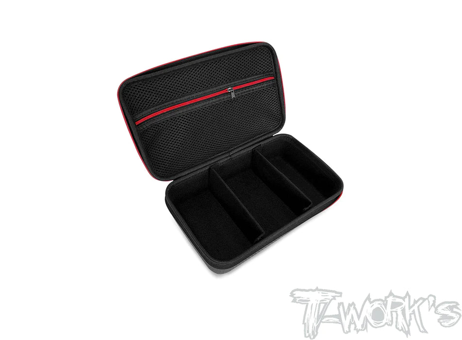 T-Works TT-075-K Compact Hard Case Parts Bag M (1) - 25*15*8cm