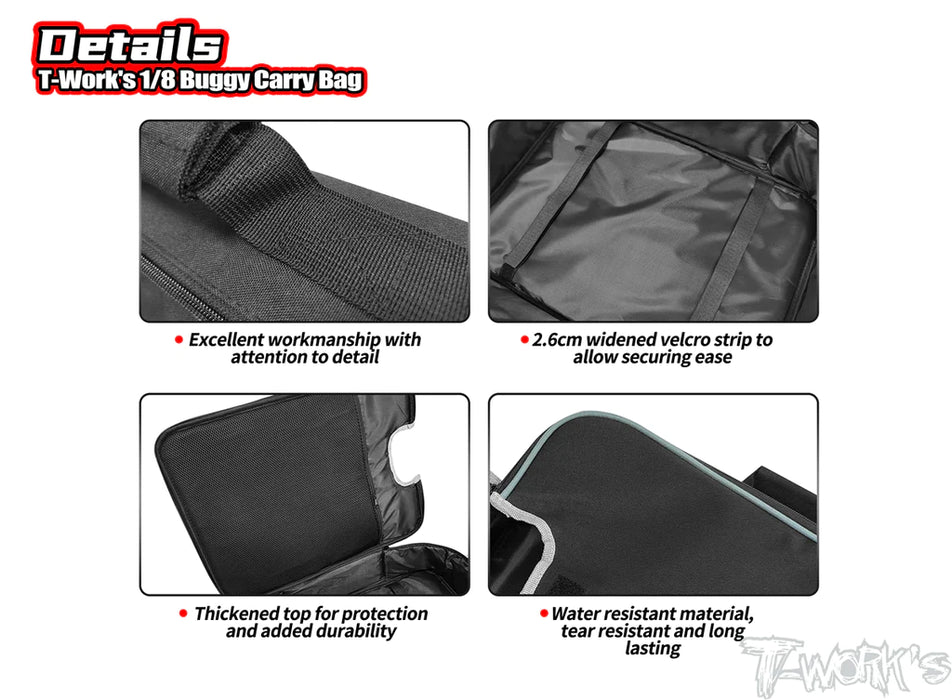 T-Works TT-110-A T-Work's 1/8 Buggy Carry Bag (1)