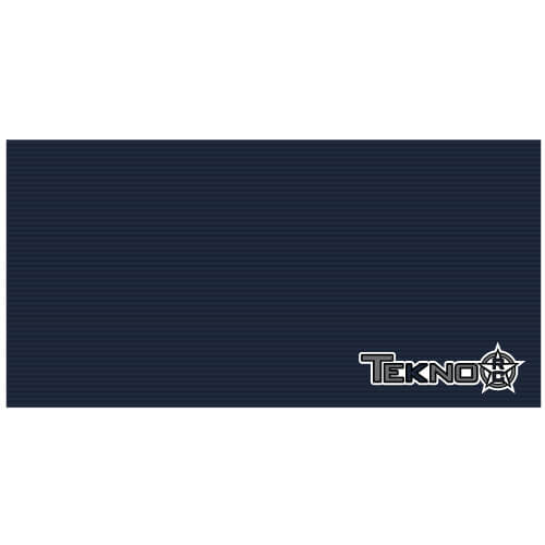 Tekno Pit Mat (Tekno RC logo, dark blue, 2’x4′)  - TKR1121