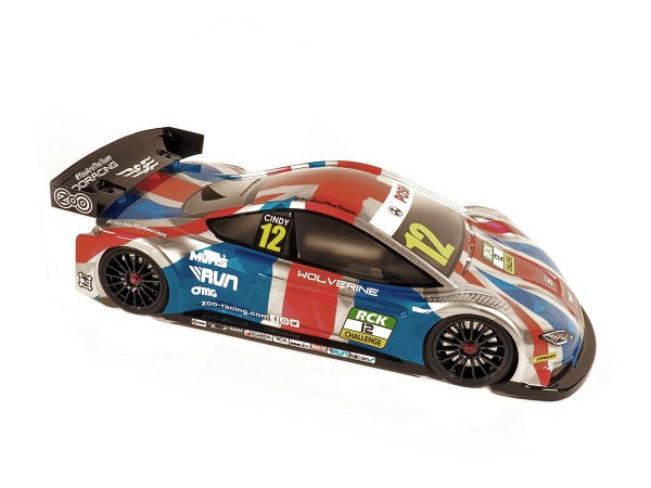 ZooRacing ZR-0015-04 - Wolverine MAX - 1:10 Tourenwagen Karosserie - 0.4mm AIRLITE